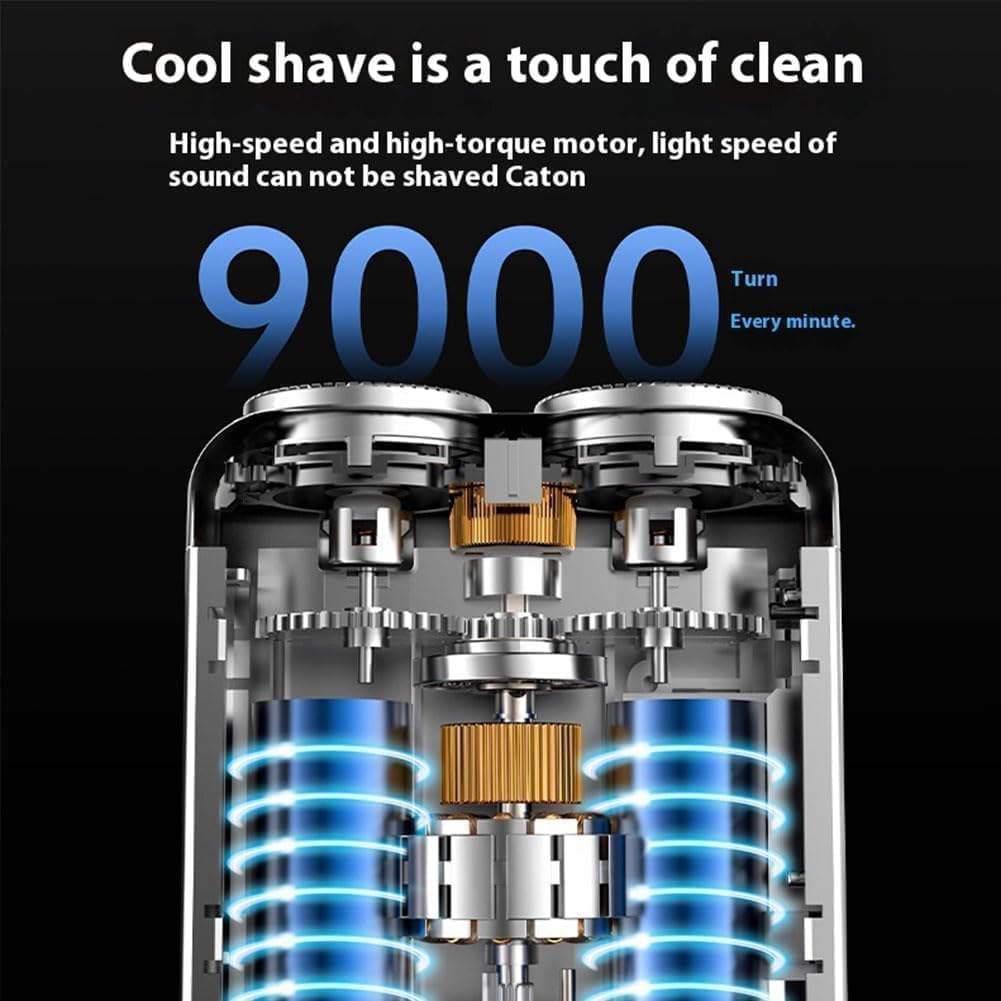 Mini Electric Travel Shaver For Men – Waterproof & Portable