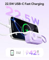 ORICO 5000mAh Portable Charger with Built-in Lightning Cable
