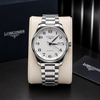 Longines Master Collection Automatic Men’s Watch – Luxury Stainless Steel Silver Dial