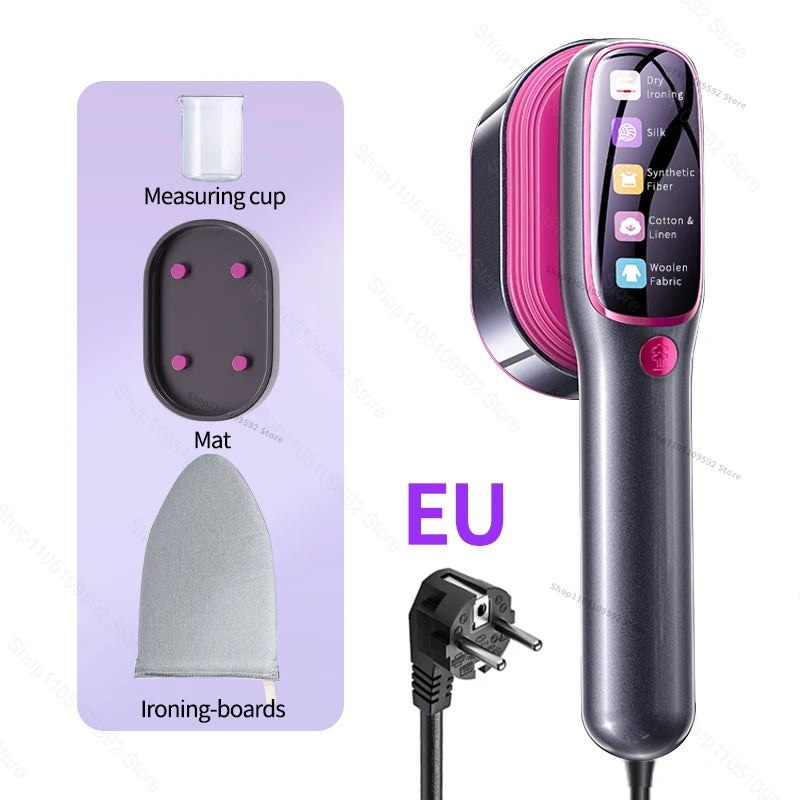Purple Board Color Portable Handheld Garment Steamer Iron – Fast Heating