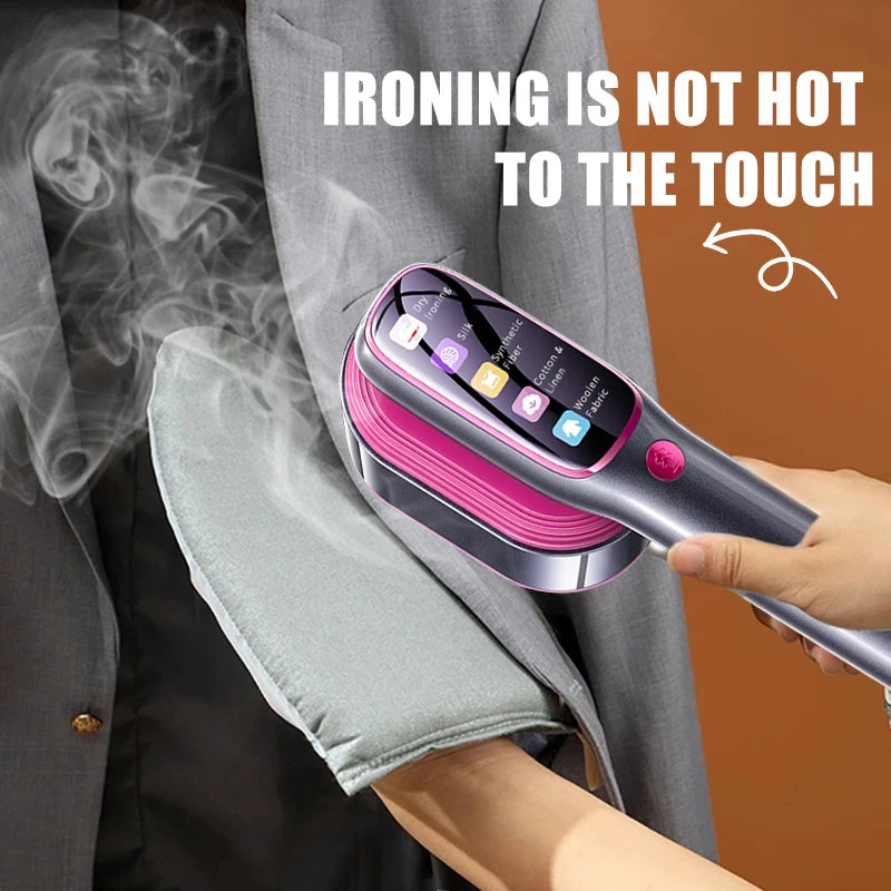 Portable Handheld Garment Steamer Iron – Fast Heating