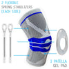 Knee Brace Knee Support Knee Pads Knee Compression Sleeve for Running Meniscus Tear Arthritis Joint Pain Relief Men Women