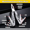 Pocket Mini Pliers Knife Screwdriver Folding Small Multitool Opener Nail File Precision Pliers Hand Tools Outdoor Emergency Tool