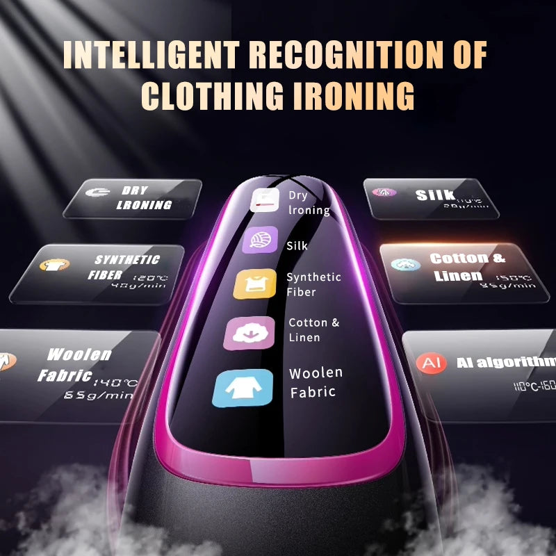 Portable Handheld Garment Steamer Iron – Fast Heating